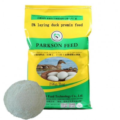 Pre-mixed foder til laying-breed duck